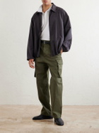 Acne Studios - Logo-Embroidered Cotton-Piqué Polo Shirt - White