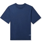 Save Khaki United - New Balance Logo-Print Supima Cotton-Jersey T-Shirt - Blue