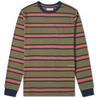 Pop Trading Company Long Sleeve Harold Stripe Tee