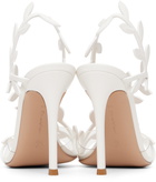 Gianvito Rossi White Flavia Heeled Sandals