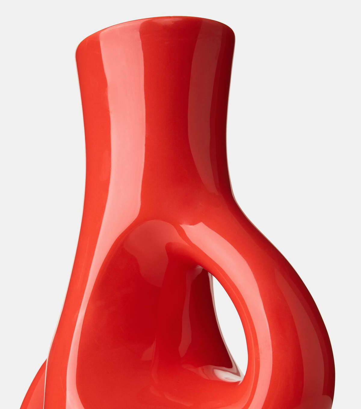 Polspotten Three Ears Medium stoneware vase by Norman Trapman