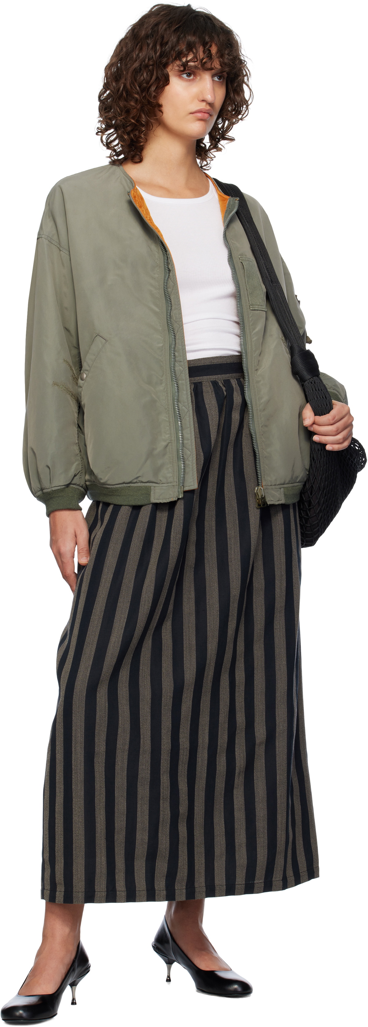 visvim Green Thorson Bomber Jacket