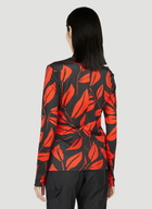 Meryll Rogge Leaf Print Top