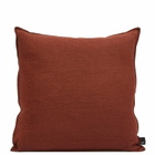 HAY Linen Cushion - 50x50cm in Iron Red 