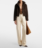 Nour Hammour Etienne suede jacket
