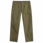 Dubbleware Men's Herringbone Fatigue Pants in Olive