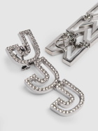 MARC JACOBS Monogram Crystal Drop Earrings