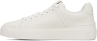 Balmain White B-Court Sneakers