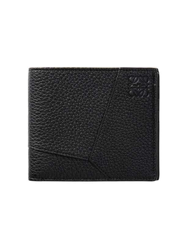 Photo: LOEWE - Puzzle Edge Panelled Full-Grain Leather Bifold Wallet