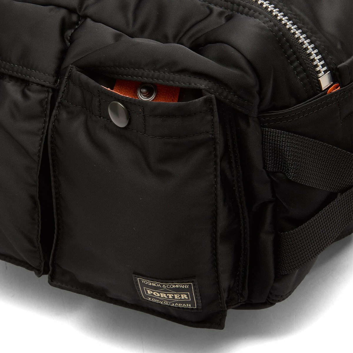 Porter-Yoshida & Co. Tanker Waist Bag - Large in Black 
