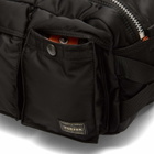 Porter-Yoshida & Co. Tanker Waist Bag - Large in Black 