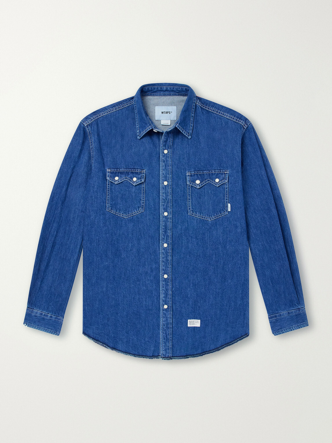 WTAPS - Allman Denim Shirt - Blue