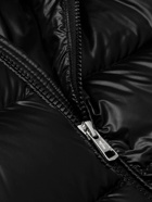 Moncler - Pavin Logo-Appliquéd Quilted Shell Hooded Down Jacket - Black