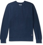 Universal Works - Loopback Cotton-Blend Jersey Sweatshirt - Blue