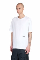 OAMC T-shirt In White Cotton