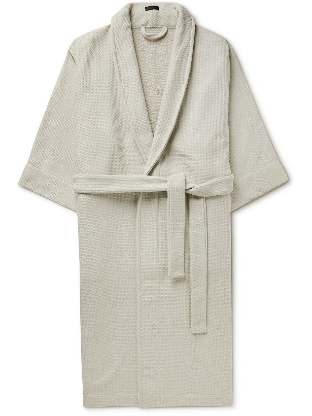 Photo: Fear of God - Waffle-Knit Cotton Robe - Neutrals