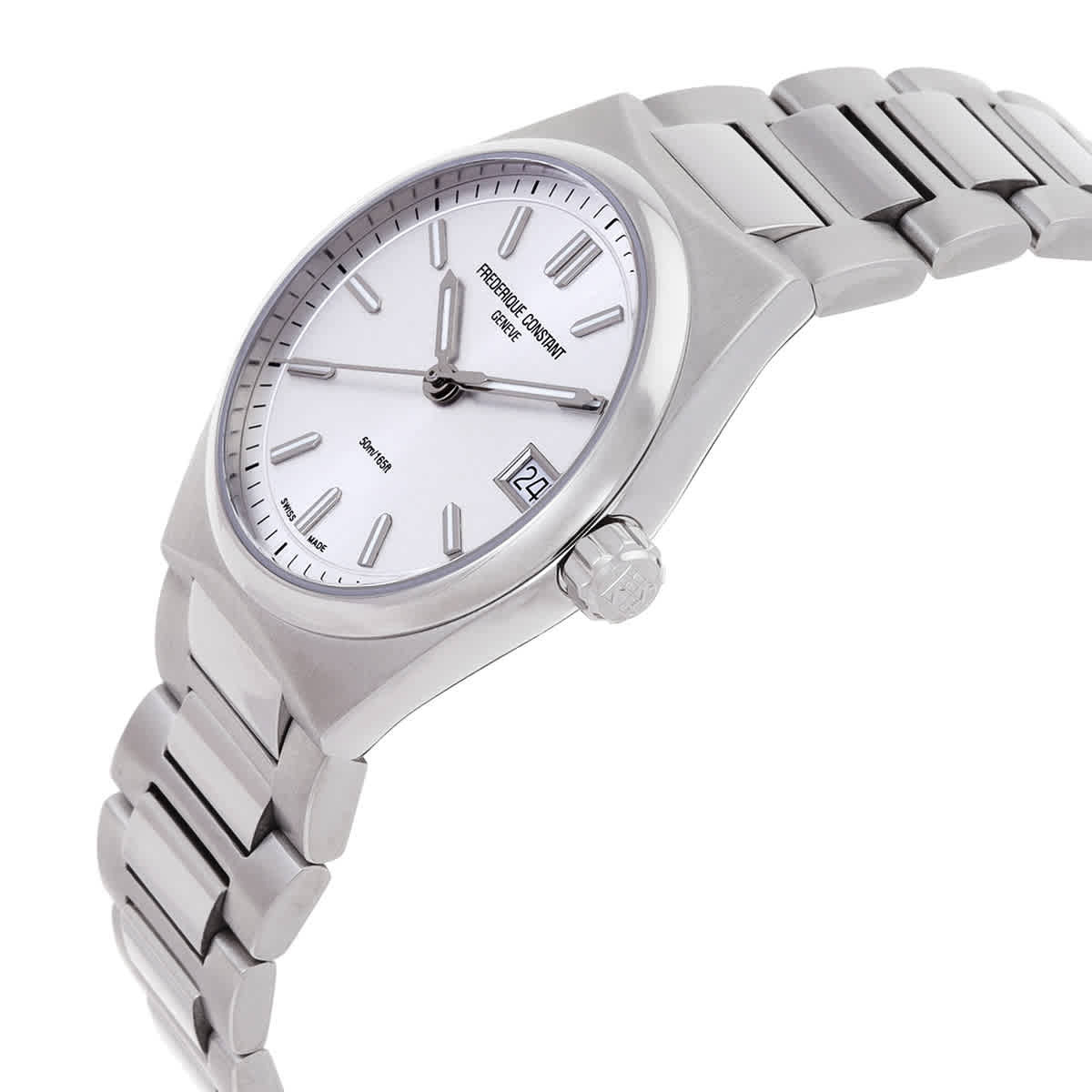 Frederique Constant Quartz Silver Dial Ladies Watch FC-240S2NH6B