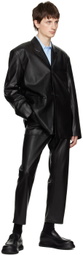 Nanushka Black Sanco Blazer