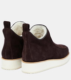 Gabriela Hearst Harry shearling-lined suede ankle boots