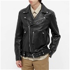 Acne Studios Men's Nate Clean Leather Jacket in Black