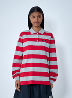 Miu Miu Striped Jersey Top