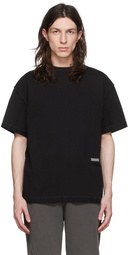 C2H4 Black Cotton T-Shirt