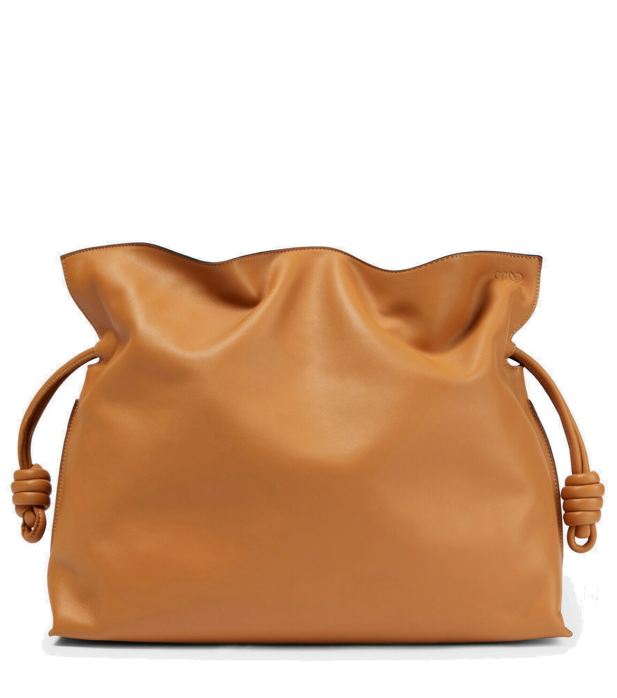 ★送料・関税込★LOEWE★NANO FLAMENCO SHOULDER BAG★正規品 Loewe Flamenco Nano Clutch Bag in Red Calfskin Leather Pony