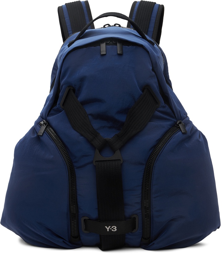 Photo: Y-3 Blue Utility Backpack
