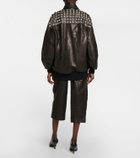 Khaite - Studded leather jacket