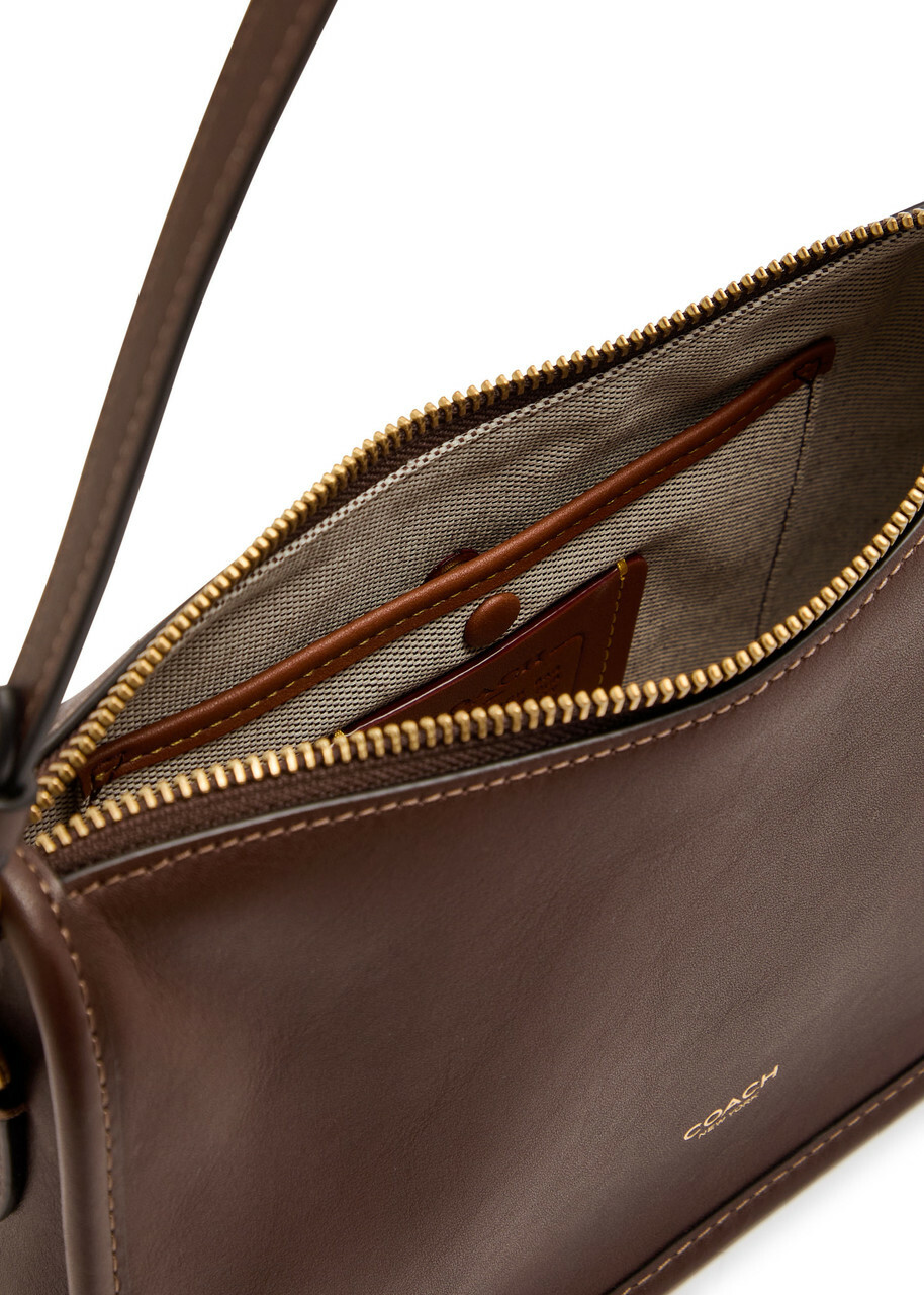 Coach Waverly Leather Shoulder bag - Brown - One Size