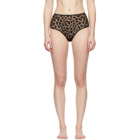 Le Petit Trou Black Desir High-Waisted Briefs