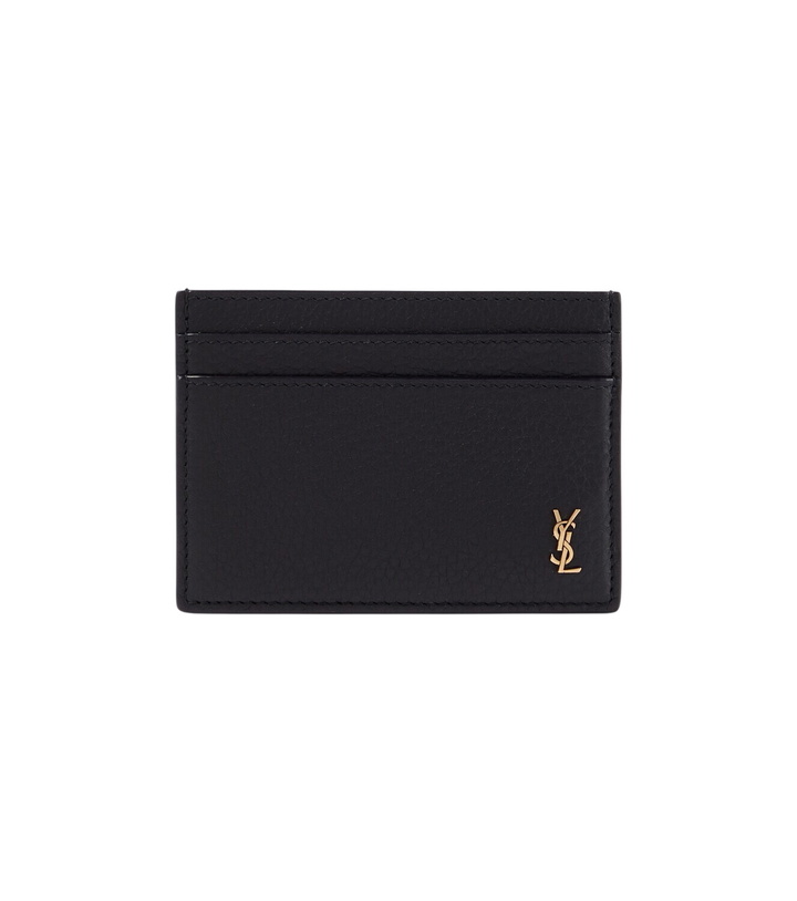 Photo: Saint Laurent Cassandre leather card holder