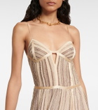 Missoni - Striped knit maxi dress