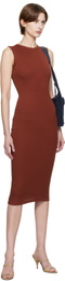 FLORE FLORE Red Esmé Midi Dress