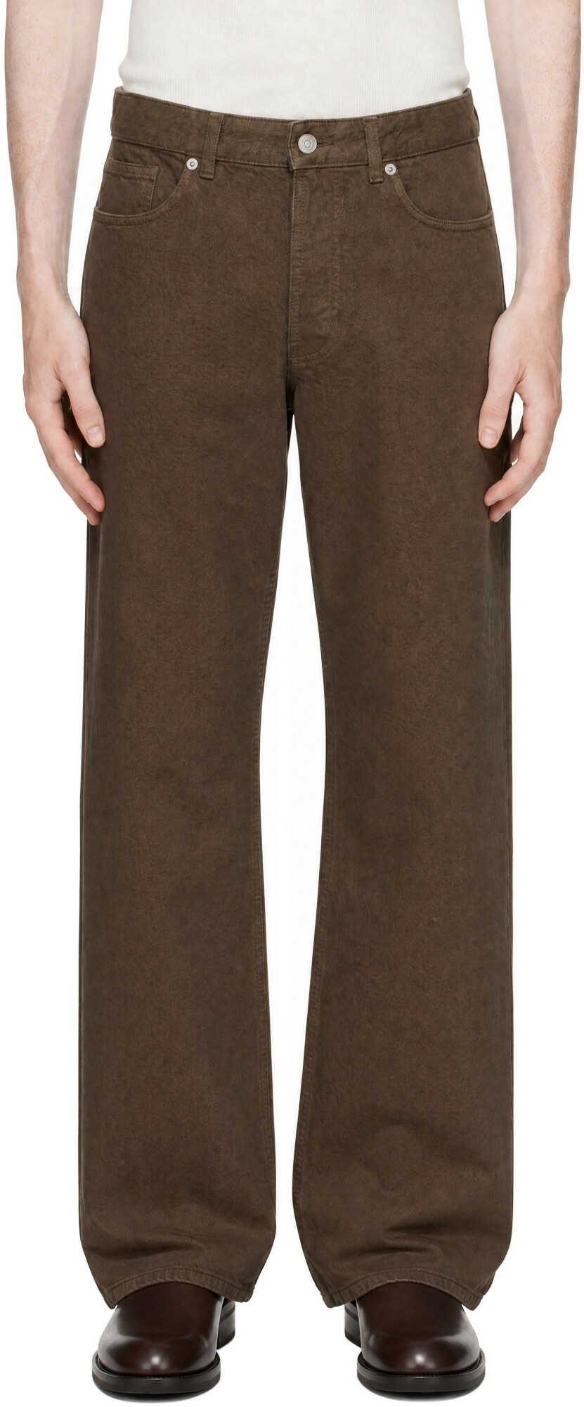 ANOTHER ASPECT Brown Another 3.0 Jeans