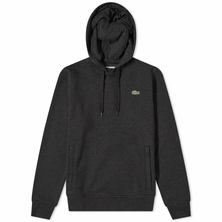 Photo: Lacoste Men's Classic Popover Hoody in Charcoal
