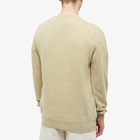 A.P.C. Men's Adam Marl Crew Knit in Beige