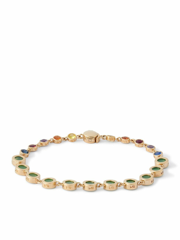 Photo: Luis Morais - 14-Karat Gold Multi-Stone Bracelet
