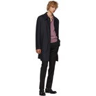 Brioni Black Double Face Car Coat