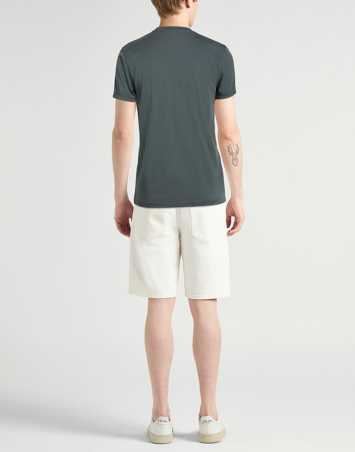 Crossley Mens T-shirt Charcoal
