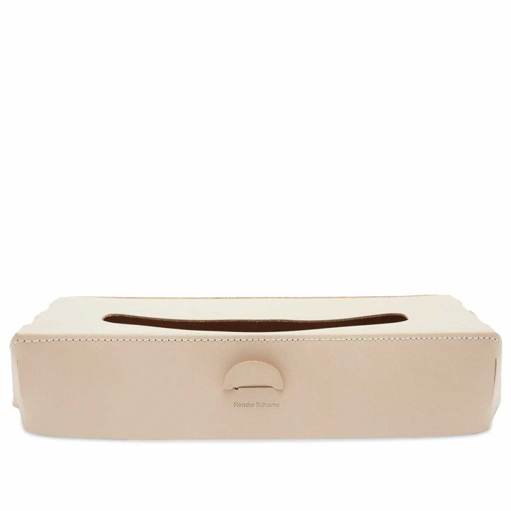 Photo: Hender Scheme Tissue Box Cover in Natural 