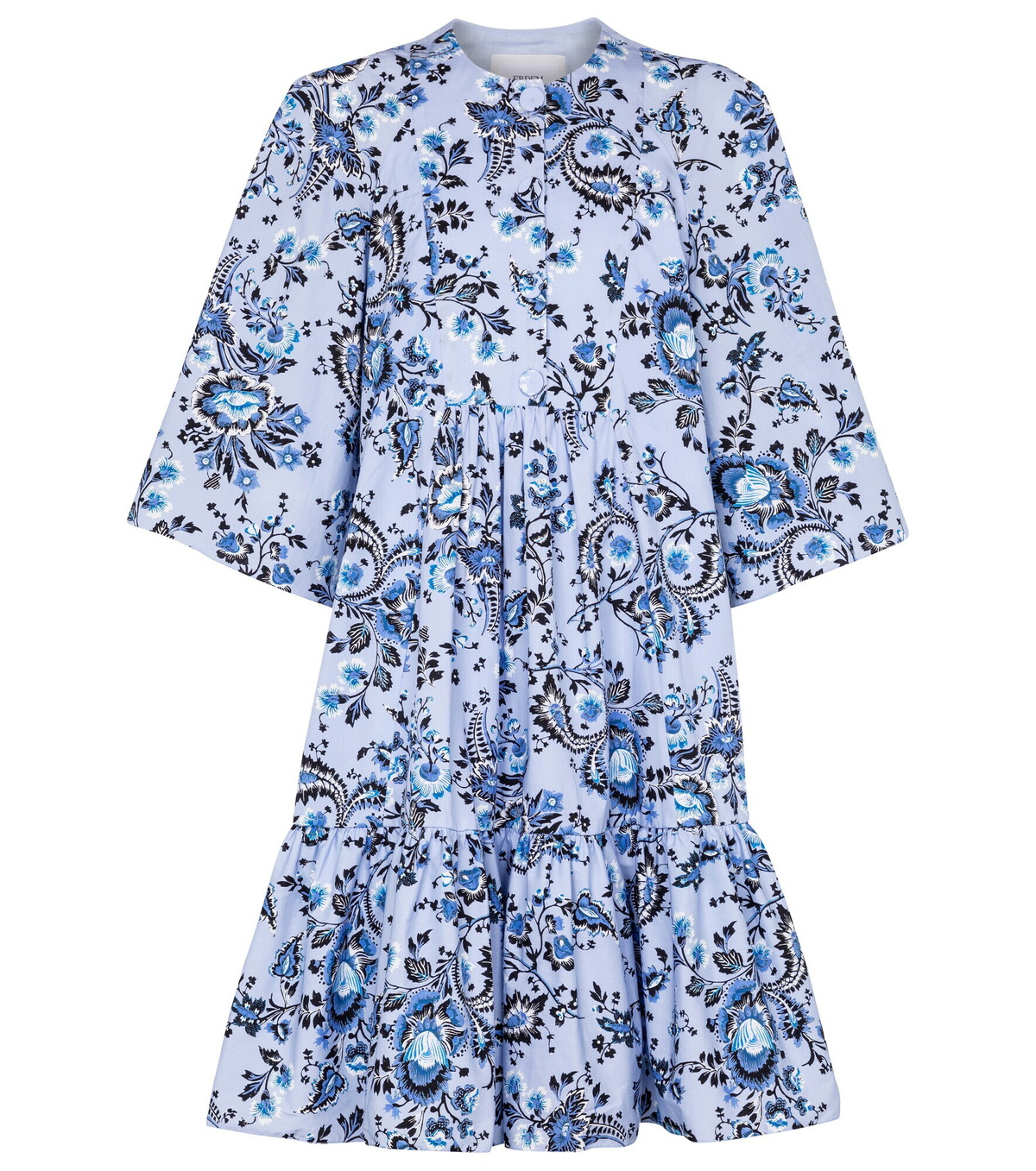 halter neck mini dress summer Kristen Pink Floral Halter Mini Dress - Size L - Sky to Moon