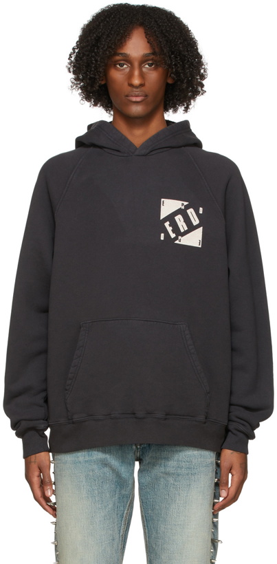 Photo: Enfants Riches Déprimés Black Broken Dolls Hoodie