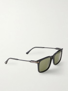 TOM FORD - Lee-02 Square-Frame Acetate and Titanium Sunglasses - Black