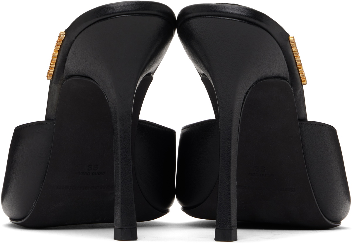 人気【Alexander Wang】Lucienne 318 ストラップ ロゴ サンダル Alexander Wang Women's Lucienne 105 Leather Heeled Sandals