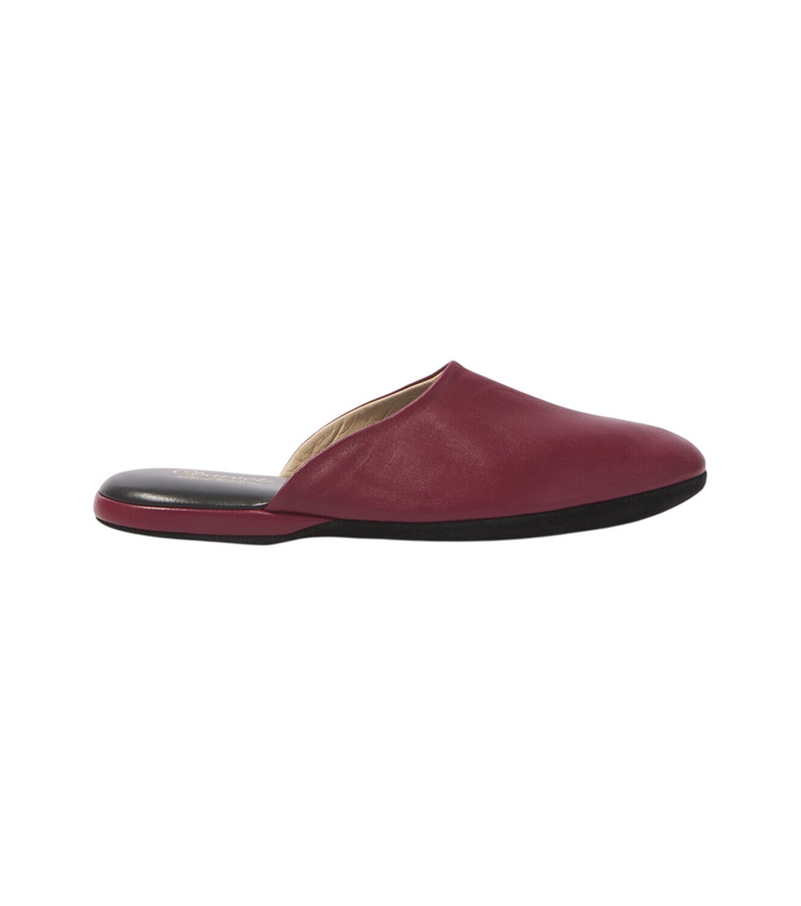 Photo: Charvet Leather slippers
