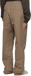 Essentials Brown Relaxed Lounge Pants