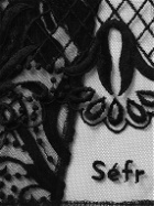Séfr - Embroidered Tulle Scarf