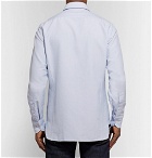TOM FORD - Cutaway-Collar Cotton Oxford Shirt - Men - Light blue