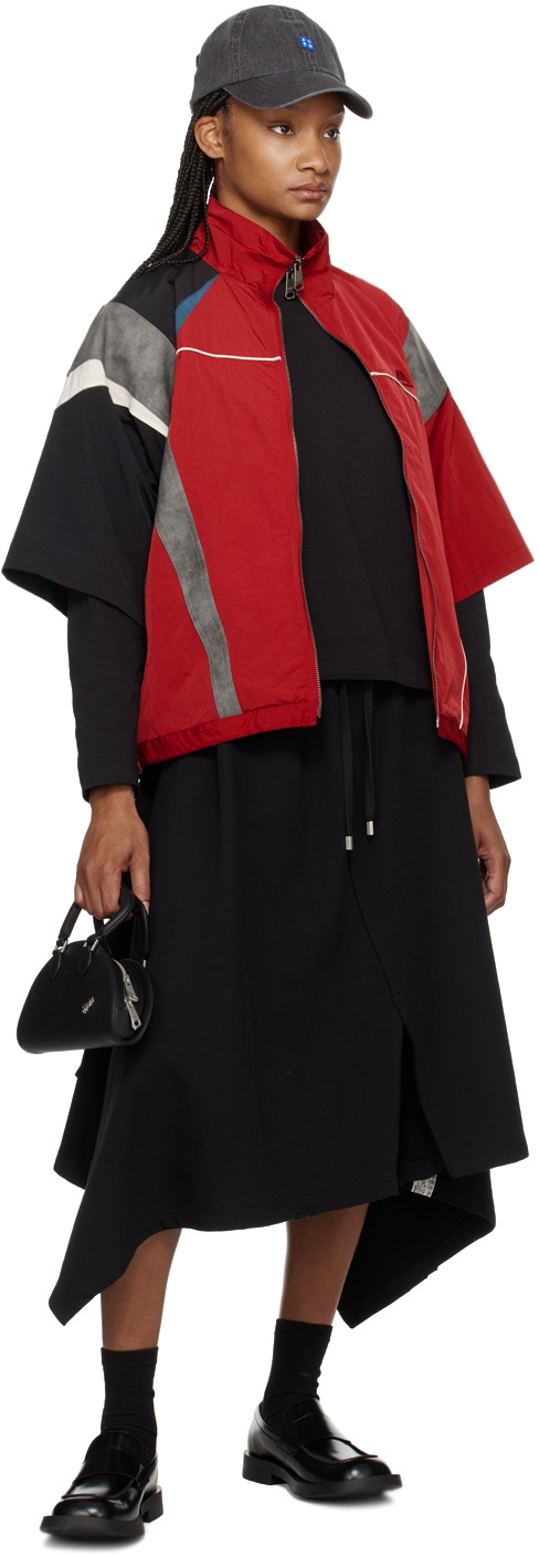ADER error Black Levena Midi Skirt ADER error